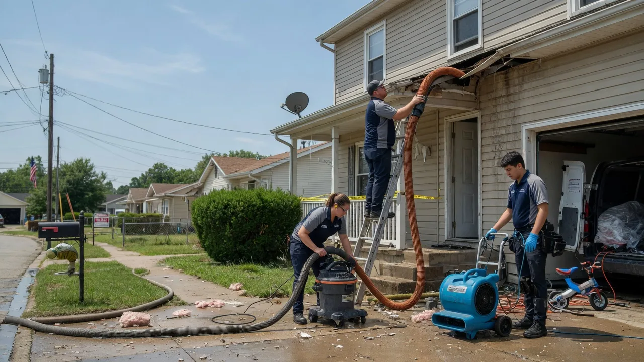 Water Damage Restoration in Danville, IA near me